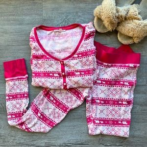 Victoria Secret’s Fair Isle Pajama Set XS